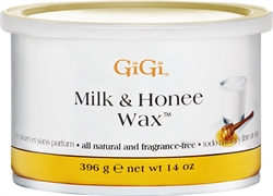 Picture of Gigi Waxing Item# 0288 Milk & Honee Creme Wax 14 oz