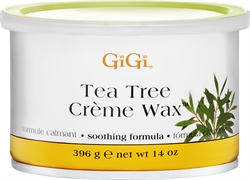 Picture of Gigi Waxing Item# 0240 Tea Tree Creme Wax 14 oz