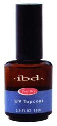 Picture of IBD Gels Item# 97210 UV Light Topcoat - 1/2oz