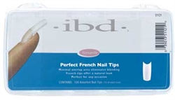 Picture of IBD Gels Item# 51121 Perfect French Nail Tips - 100ct