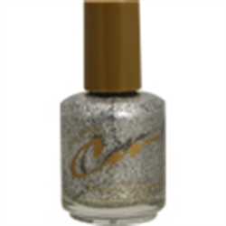 Picture of Cm Nail Polish Item# 249 Silver Glitter