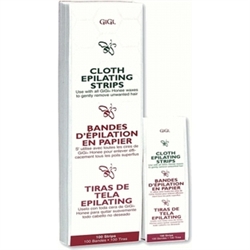 Picture of Gigi Waxing Item# 0510 Cloth Epilating Strips Large - 100 Pack