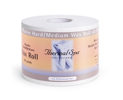 Picture of Thermal Spa - 49163 Bleached Muslin Hard Roll 3.5" x 40 yd