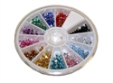 Picture of Kuang Lung - 12 Color Tea Drop Shape Rhinestones Wheel