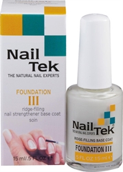 Picture of Nail Tek Item# 55512 Foundation III 0.5 oz
