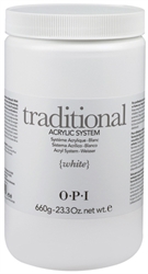 Picture of OPI Powder - SP887 Traditional Acrylic System White 23.28 oz