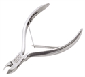 Picture of Tweezerman Item# 32609 Cobalt Stainless Cuticle Nipper - Jaw 1/2"