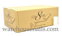 Picture of Cre8tion Item# Mini Disposable Buffing Pad White 400 pcs/box