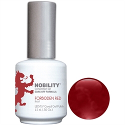 Picture of Nobility Gel S/O - NBGP013 Forbidden Red  0.5 oz