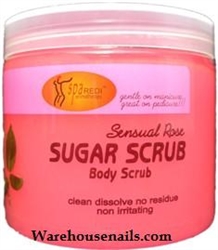 Picture of SpaRedi Item# 01040 Sugar Scrub Sensual Rose 16 oz