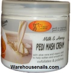 Picture of SpaRedi Item# 05190 Pedi Mask Milk & Honey 16 oz