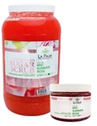 Picture of LaPalm Pedicure - 01351 Sugar Scrub Hot Oil Mid Summer Rose 1 Gallon