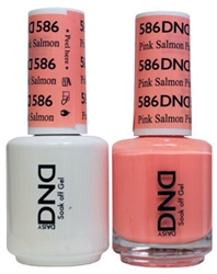 Picture of DND GEL DUO - DND586 Pink Salmon