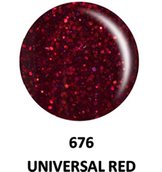 Picture of DND GEL DUO - DND676 Universal Red
