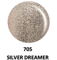 Picture of DND GEL DUO - DND705 Silver Dreamer