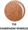 Picture of DND GEL DUO - DND710 Champagne Sparkles