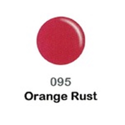 Picture of DND DC Dip Powder 2 oz 095 - Orange Rust
